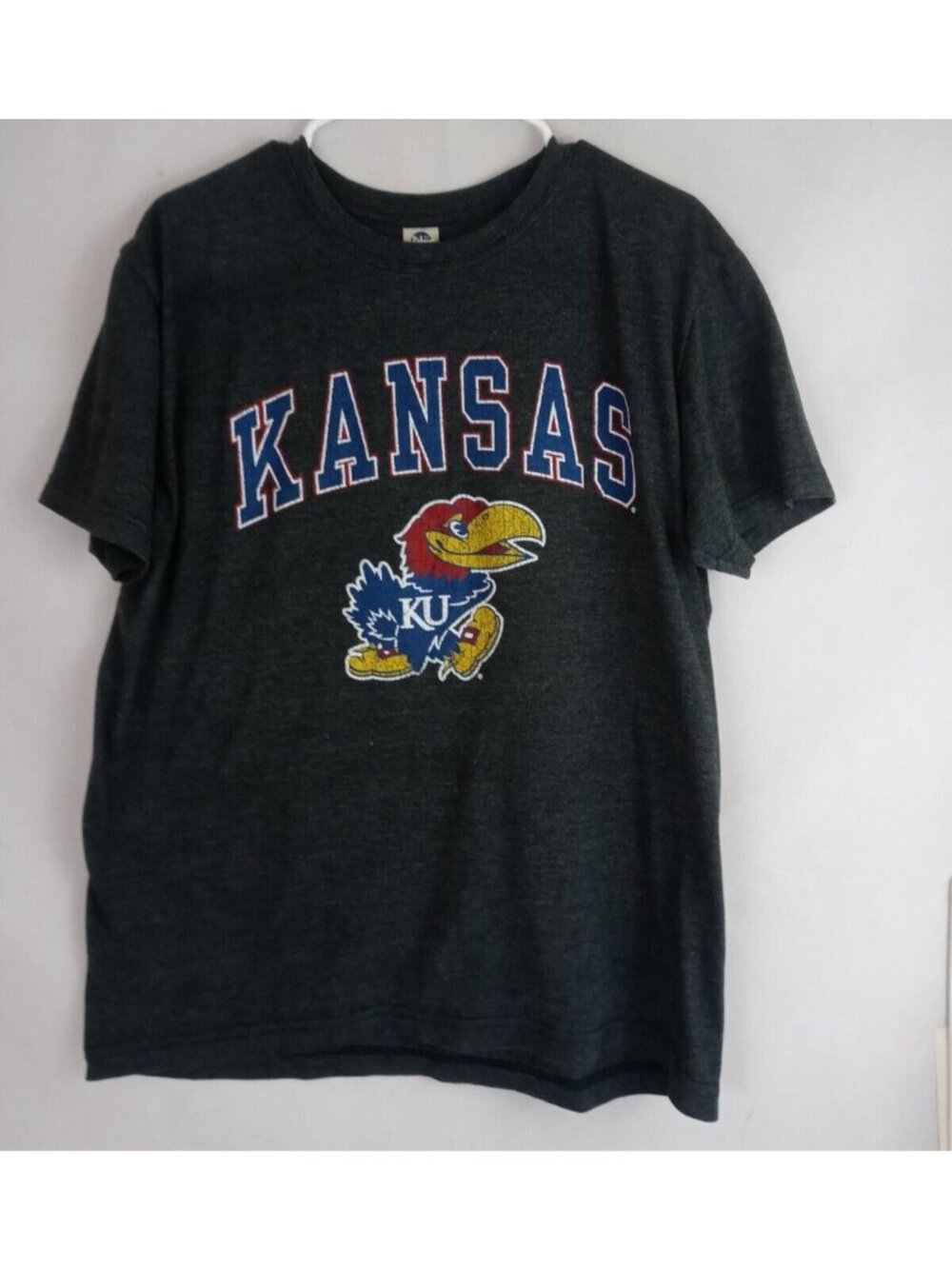 New Agenda Kansas Jayhawks Men's Graphic T-Shirt Size Large